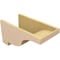 Ekena Millwork 11"W x 22"D x 11"H Wide Newport Rough Cedar Woodgrain TimberThane Corbel, Primed Tan CORUR11X22X11NEWRCPR - alternate 5